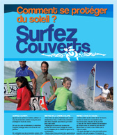 Affiche surfez couvert